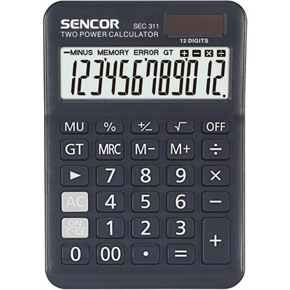 Obrázek Kalkulačka Sencor SEC 311 - displej 12 míst