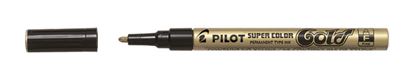 Obrázek Popisovač Pilot Super Color - zlatá / F / 1 mm