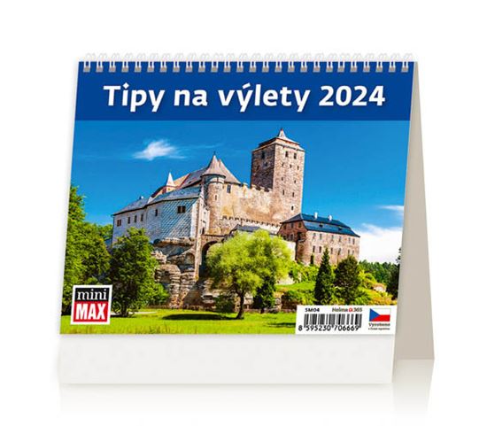 Obrázek z Kalendář stolní MINI - Tipy na výlety / SM04