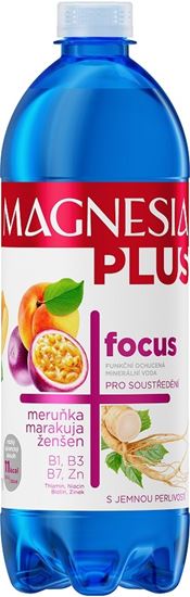 Obrázek z MAGNESIA Plus Focus meruňka, marakuja a ženšen / 700ml