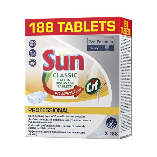 Obrázek z Sun Pro Formula tablety do myčky - 188 ks