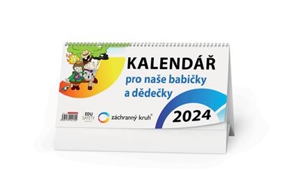 Obrázek Kalendář stolní pro naše babičky a dědečky / BSE4