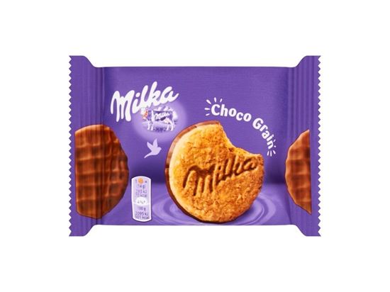 Obrázek z Milka Choco Grains 42g - sušenky s mléčnou čokoládou