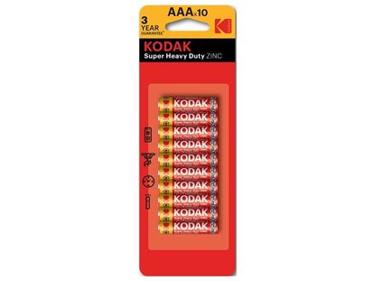 Obrázek Baterie Kodak - baterie mikrotužková / AAA / 10 ks