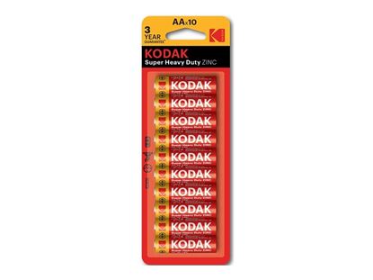 Obrázek Baterie Kodak - baterie tužková / AA / 10 ks