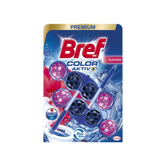 Obrázek z Bref WC blok Color Aktiv - kuličky / 2 x 50 g / mix