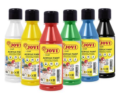 Obrázek Akrylové barvy JOVI DECOR - 6 x 250 ml