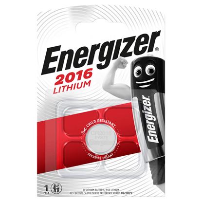 Obrázek Baterie Energizer knoflíkové - CR2016