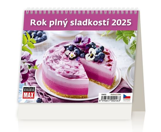 Obrázek z Kalendář stolní MINI - Rok plný sladkostí / SM02