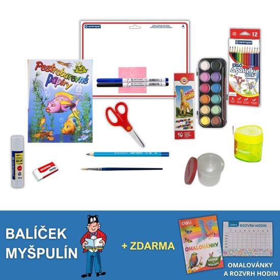 Obrázek z Balíček pro prvňáčky - Myšpulín