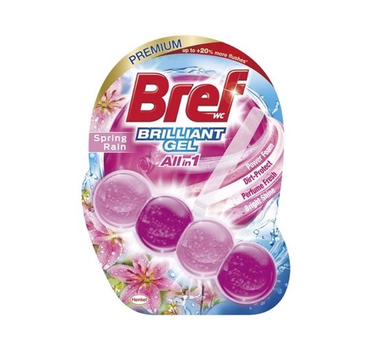 Obrázek z Bref WC blok Briliant gel kuličky 42g