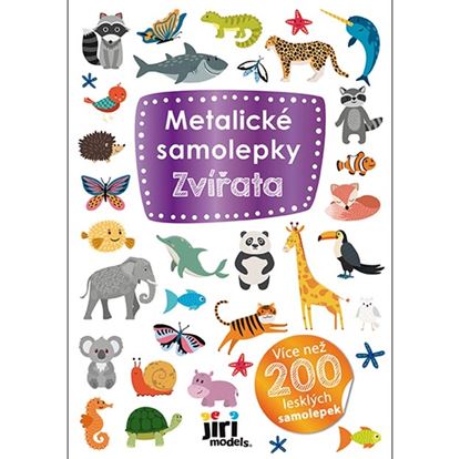 Obrázek Metalické samolepky - Zvířata