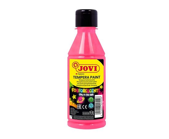 Obrázek z Tekuté temperové barvy JOVI PREMIUM v lahvi - 250 ml / neon růžová