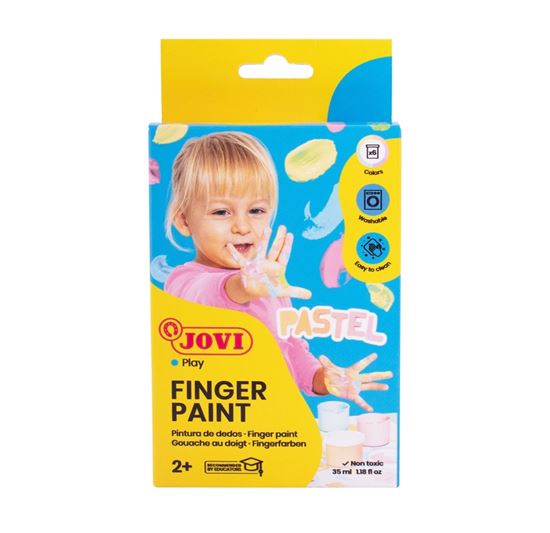 Obrázek z Prstové barvy JOVI - Pastel 6 x 35 ml