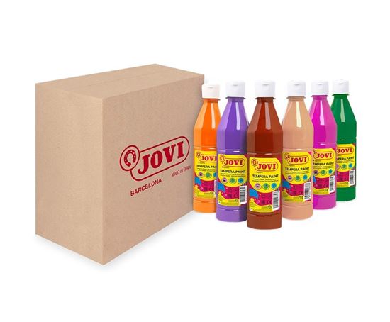 Obrázek z Tekuté temperové barvy JOVI PREMIUM - 6 x 500 ml