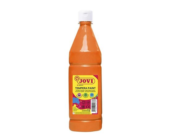 Obrázek z Tekuté temperové barvy JOVI PREMIUM v lahvi - 1000 ml / oranžová