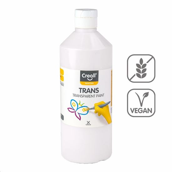 Obrázek z Transparentní barva Creall Trans - 500 ml / bílá