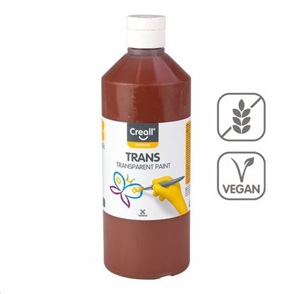 Obrázek Transparentní barva Creall Trans - 500 ml / hnědá