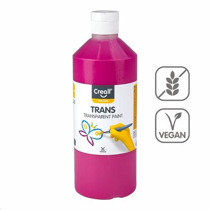 Obrázek Transparentní barva Creall Trans - 500 ml / růžová