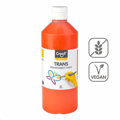 Obrázek Transparentní barva Creall Trans - 500 ml / oranžová