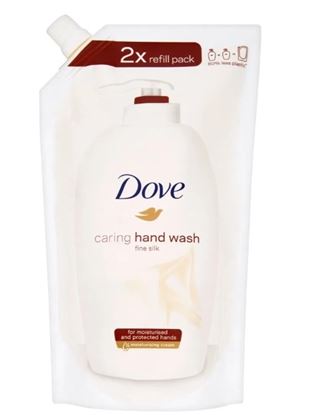 Obrázek Tekuté mýdlo Dove Fine silk (náplň) / 500 ml