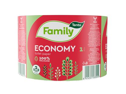 Obrázek Papír toaletní Tento Family Economy - 2 vrstvý / 60 m