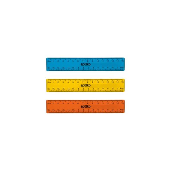 Obrázek z Pravítko SPOKO 15 cm - mix