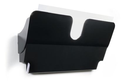 Obrázek Držák na prospekty DURABLE magnetický - A4 černý / na šířku