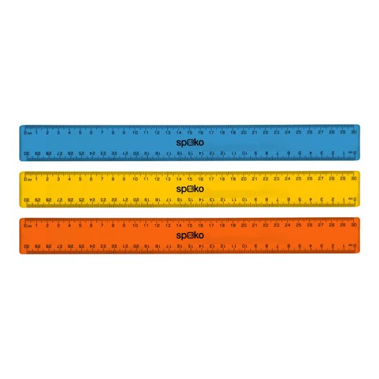Obrázek z Pravítko SPOKO 30 cm - mix