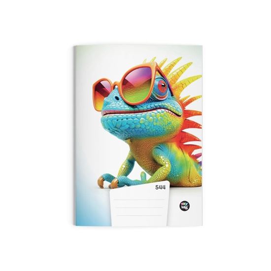 Obrázek z Sešit školní Chameleon 544 - A5 / linka / 40 listů