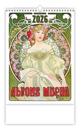 Obrázek Kalendář nástěnný Alfons Mucha / N177