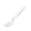 Obrázek Vidlička plastová 18,5 cm - bílá / 50 ks
