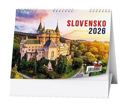 Obrázek Kalendář stolní obrázkový Slovensko / BSI4