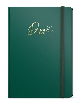 Obrázek Diář LUXI - A5 / týdenní / zelená