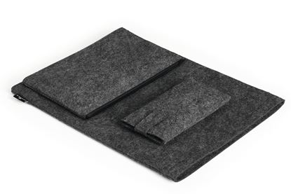 Obrázek Obal na notebook vícedílný MultiBag Effect - antracitová / 16,4"