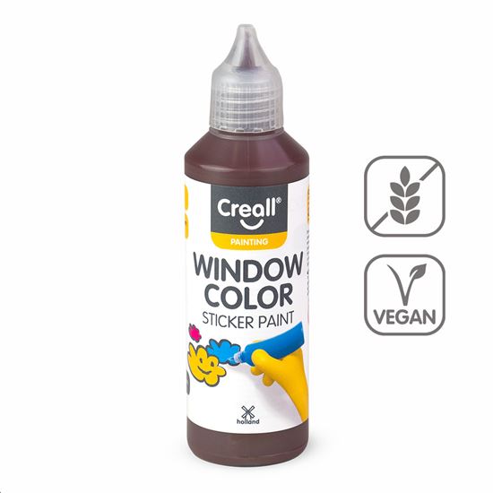 Obrázek z Barva na sklo Creall Widow Color - 80 ml / hnědá