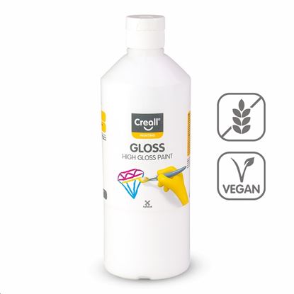 Obrázek Barva s vysokým leskem Creall Gloss - 500 ml / bílá