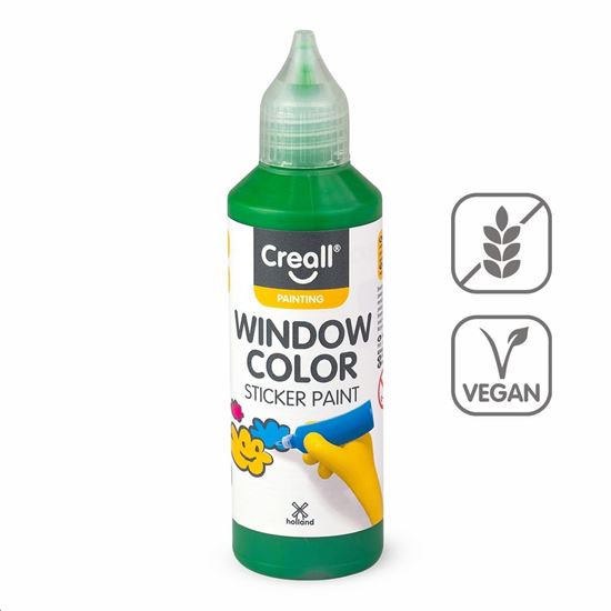 Obrázek z Barva na sklo Creall Widow Color - 80 ml / zelená