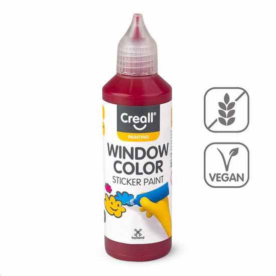 Obrázek z Barva na sklo Creall Widow Color - 80 ml / červená