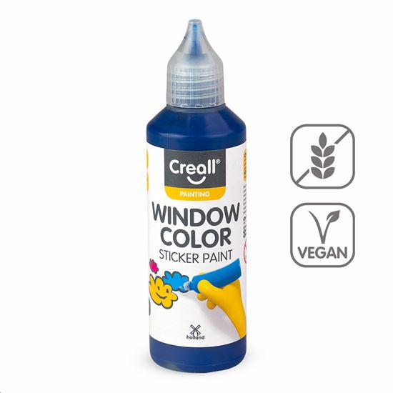 Obrázek z Barva na sklo Creall Widow Color - 80 ml / tmavě modrá