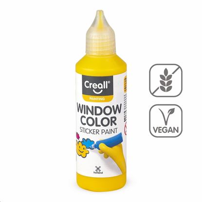 Obrázek Barva na sklo Creall Widow Color - 80 ml / žlutá