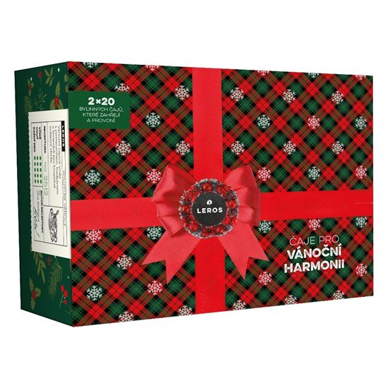 Obrázek z Dárková sada LEROS - Čaje pro vánoční harmonii / 2 x 20 ks