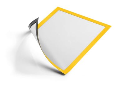 Obrázek Kapsy Duraframe Magnetic A4  - žlutá / 5 ks