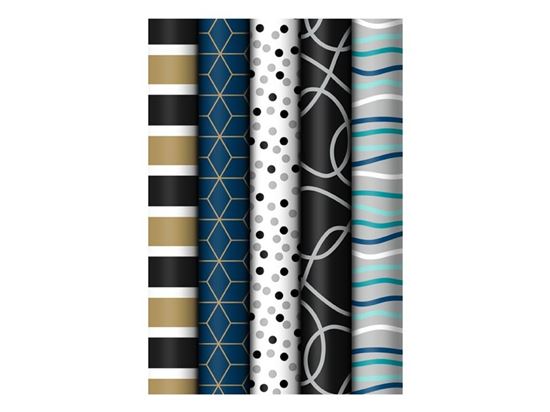 Obrázek z Dárkový balicí papír - 70 x 200 cm / mix