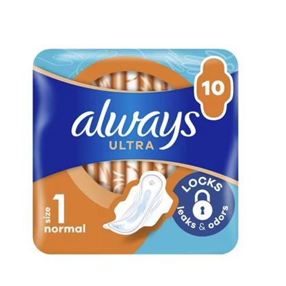 Obrázek Always Ultra Day Normal dámské vložky - 10 ks
