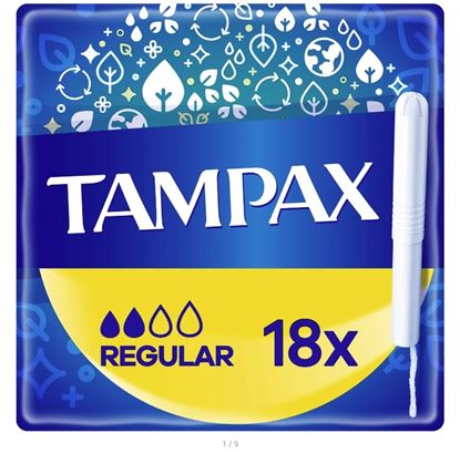 Obrázek Tampax Regular dámské tampony - 18 ks