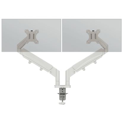 Obrázek Prostorově úsporné rameno Leitz Ergo pro dva monitory