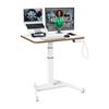 Obrázek z Výškově nastavitelný elektrický stůl Leitz Ergo – 80 x 60 cm / bílá