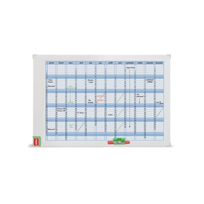 Obrázek Plánovací tabule PLUS - roční / 720 x 50 x 1030