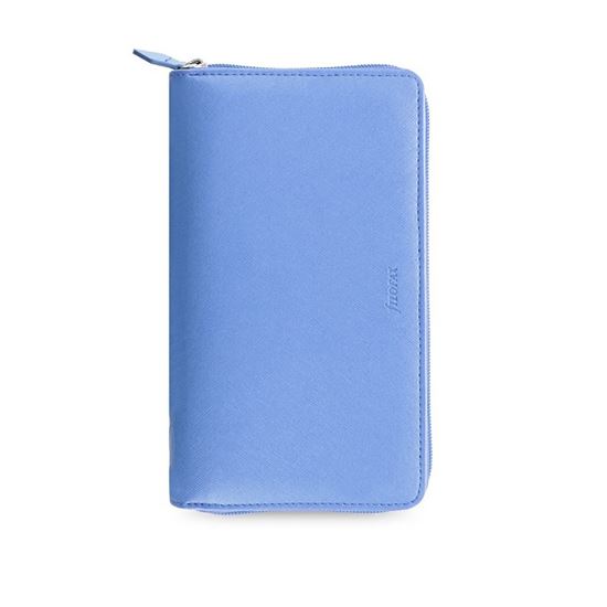 Obrázek z Diář Filofax Saffiano ZIP Compact - osobní / modrá